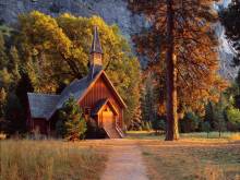 Eglise dans la nature